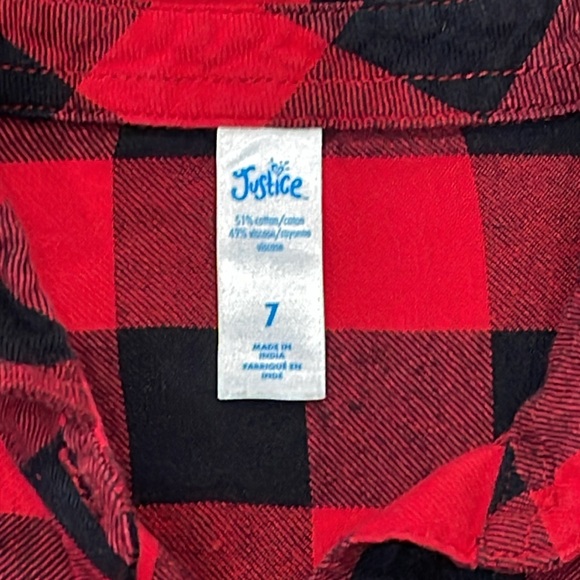 Black & Red Buffalo Plaid Button Up Shirt - Picture 2 of 3
